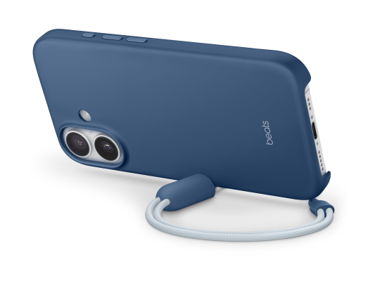 Apple iPhone 17 Kickstand Case with MagSafe and Camera Control - Bedrock Blue  |  Apple