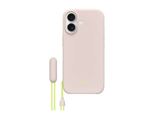 Apple iPhone 17 Kickstand Case with MagSafe and Camera Control - Lime Stone  |  Apple
