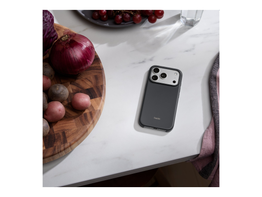 Apple iPhone 17 Pro Case with MagSafe and Camera Control — Granite Gray  |  Apple