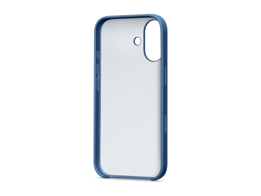 Apple iPhone 17 Case with MagSafe and Camera Control — Bedrock Blue  |  Apple