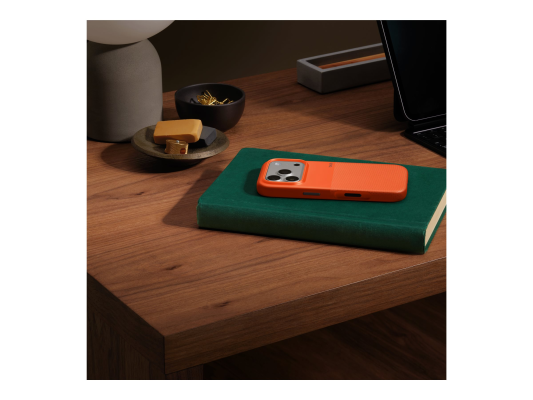Apple iPhone 17 Pro Rugged Case with MagSafe and Camera Control – Sierra Orange  |  Apple