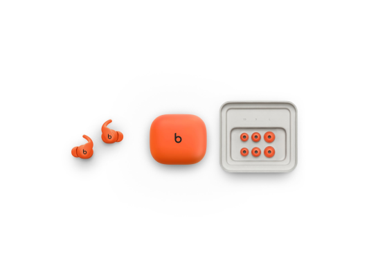 Beats Powerbeats Fit - Wireless Noise-Cancelling Workout Earbuds with Ultimate Secure Fit - Spark Orange  |  Beats