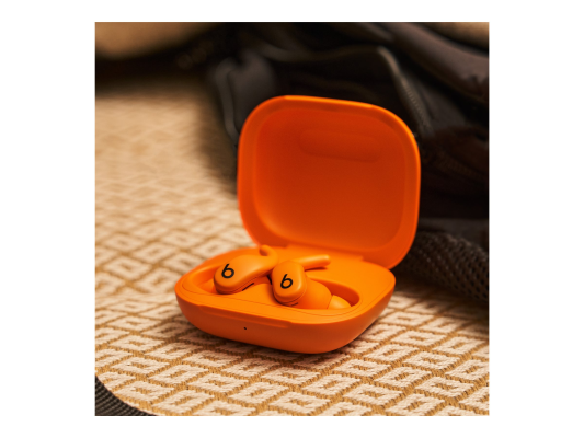 Beats Powerbeats Fit - Wireless Noise-Cancelling Workout Earbuds with Ultimate Secure Fit - Spark Orange  |  Beats