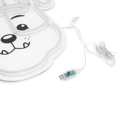 LED Neon light sign PLEXI LED PAW PATROL - RUBBLE OW-130446