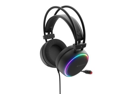 Гарнитура Genesis Gaming  |  Neon 613 G2  |  Проводная  |  Накладные  |  Микрофон  |  Черный