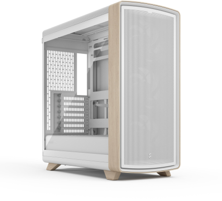 Fractal Design Case  |  Summit  |  ATX  |  Chalk White TG Clear Tint