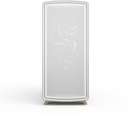 Fractal Design Case  |  Summit  |  ATX  |  Chalk White TG Clear Tint