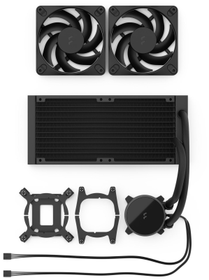 Fractal Design Water Cooling  |  Radius 240  |  Black  |  Intel, AMD