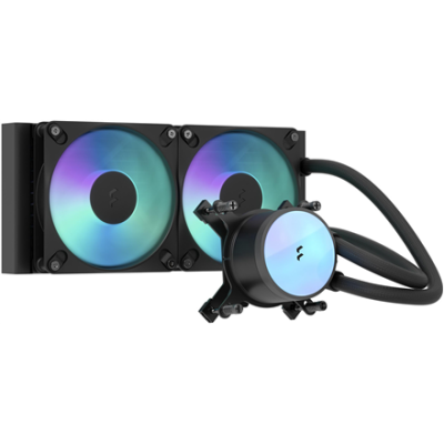 Fractal Design Water Cooling  |  Radius 240 RGB  |  Black  |  Intel, AMD