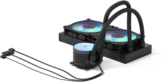 Fractal Design Water Cooling  |  Radius 240 RGB  |  Black  |  Intel, AMD