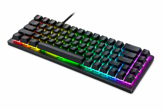 Razer Hall Effect Magnetic Esports Tastatūra  |  Huntsman V3 HE Magnētiska Mini 65% 8KHz  |  Tastatūra  |  Vadu  |  ASV  |  Razer Hall Effect Magnētiskie Slēdži