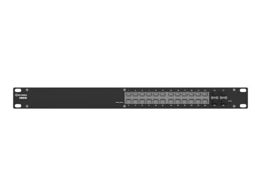 Teltonika SWM281 L2+ managed switch, 19"" Rack, 24xGbE, 4xSFP