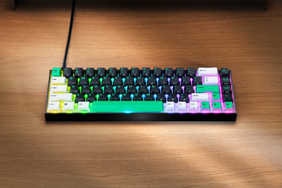 Razer  |  Reclusa X Mini 65%  |  Mechanical Gaming Keyboard  |  Wired  |  US  |  Razer Mechanical Switches Gen-3 (Tactile)  |  Black