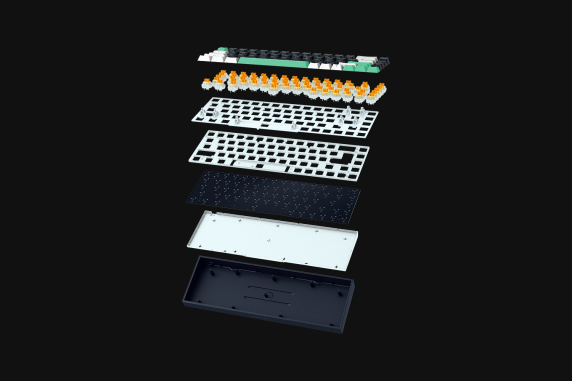Razer  |  Reclusa X Mini 65%  |  Mechanical Gaming Keyboard  |  Wired  |  US  |  Razer Mechanical Switches Gen-3 (Tactile)  |  Black