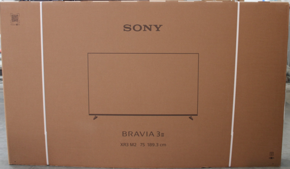 РАСПРОДАЖА. Sony K75XR35M2 Bravia 7 75" (189cm) 4K Ultra HD Smart Google Mini LED TV  |  РАСПРОДАЖА. Sony  |  TV  |  K-75XR35M2 Bravia 3 II  |  75  |  Smart TV  |  Google TV  |  UHD  |  Black  |  DAMAGED PACKAGING