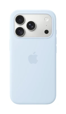 MK8W4ZM / A iPhone 18 Pro silikona maciņš ar MagSafe, dzidri zils