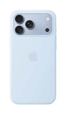 MK934ZM / A iPhone 18 Pro Max Silicone Case with MagSafe, Crisp Blue