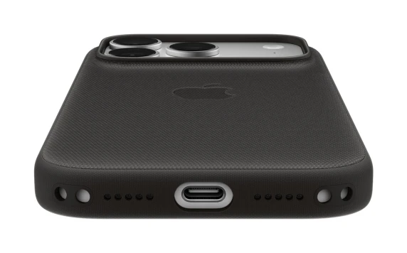 MKD64ZM / A iPhone 18 Pro TechWoven apvalks ar MagSafe, melns