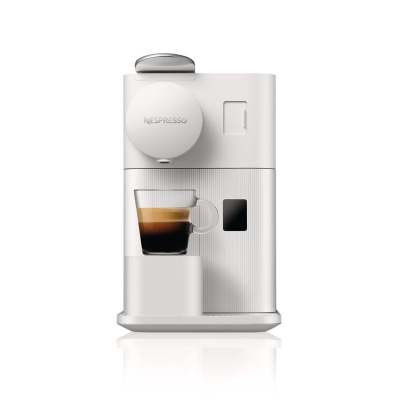 Delonghi  |  Coffee Machine  |  EN510.W Lattissima One  |  Pump pressure 19 bar  |  Built-in milk frother  |  Automatic  |  1450 W  |  White
