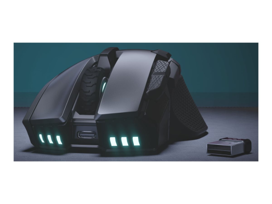 Corsair IRONCLAW SE  |  Gaming Mouse  |  Wireless / Wired  |  2.4GHz, Bluetooth, USB-C  |  Black