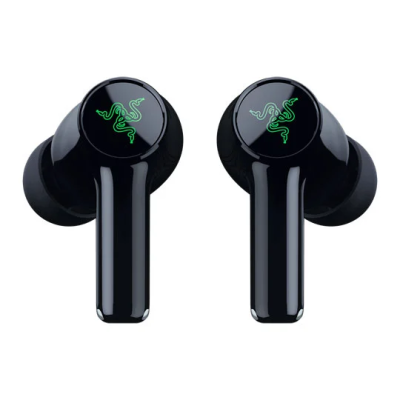 Razer bezvadu austiņas  |  Hammerhead V3 X HyperSpeed  |  Bluetooth  |  Iekšējās  |  Mikrofons  |  Melns  |  Troksņa slāpēšana  |  Bezvadu