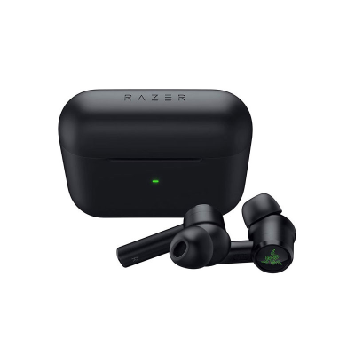 Razer bezvadu austiņas  |  Hammerhead V3 X HyperSpeed  |  Bluetooth  |  Iekšējās  |  Mikrofons  |  Melns  |  Troksņa slāpēšana  |  Bezvadu