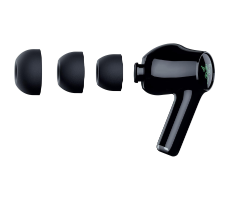 Razer bezvadu austiņas  |  Hammerhead V3 X HyperSpeed  |  Bluetooth  |  Iekšējās  |  Mikrofons  |  Melns  |  Troksņa slāpēšana  |  Bezvadu