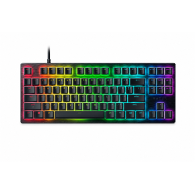 Клавиатура Razer Hall Effect Magnetic Esports  |  Huntsman V3 HE Magnetic Tenkeyless 8KHz  |  Клавиатура  |  Беспроводная  |  США  |  Магнитные переключатели Razer Hall Effect