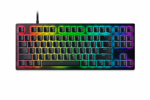 Клавиатура Razer Hall Effect Magnetic Esports  |  Huntsman V3 HE Magnetic Tenkeyless 8KHz  |  Клавиатура  |  Беспроводная  |  США  |  Магнитные переключатели Razer Hall Effect