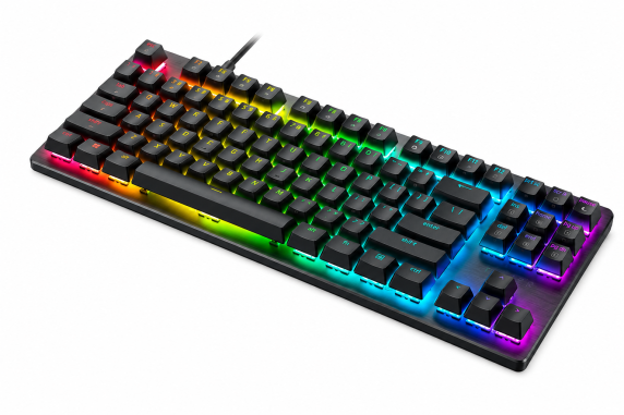 Клавиатура Razer Hall Effect Magnetic Esports  |  Huntsman V3 HE Magnetic Tenkeyless 8KHz  |  Клавиатура  |  Беспроводная  |  США  |  Магнитные переключатели Razer Hall Effect