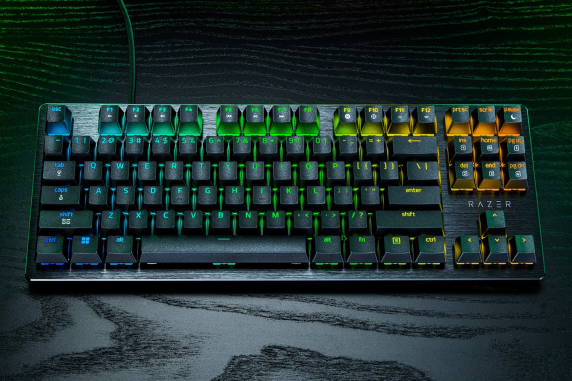 Клавиатура Razer Hall Effect Magnetic Esports  |  Huntsman V3 HE Magnetic Tenkeyless 8KHz  |  Клавиатура  |  Беспроводная  |  США  |  Магнитные переключатели Razer Hall Effect