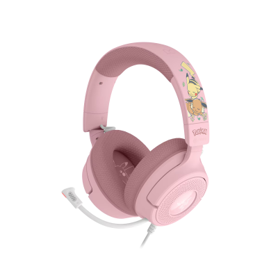 Razer Gaming Headset  |  Kraken V4 X  |  Wired  |  On-ear  |  Microphone  |  Pikachu & Eevee Edition