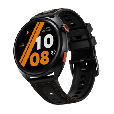 Hammer Ventus PRO  |  Smart watch  |  GPS (satellite)  |  AMOLED  |  1.43"  |  Waterproof  |  Black