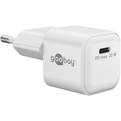 Goobay 20 W USB-C PD GaN Быстрая Зарядка Нано  |  USB-C
