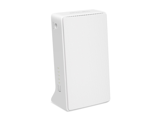 Mercusys AX1500 Wireless Dual Band Gigabit Router  |  MB260-4G  |  802.11ax  |  1201 Mbit / s  |  Ethernet LAN (RJ-45) ports 2  |  Mesh Support Yes  |  MU-MiMO No  |  4G  |  Antenna type Internal