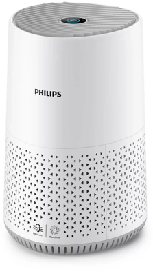 Philips  |  Air Purifier  |  AC0651 / 10 600 Series  |  12 W  |  Suitable for rooms up to 44 m²  |  White / Light gray