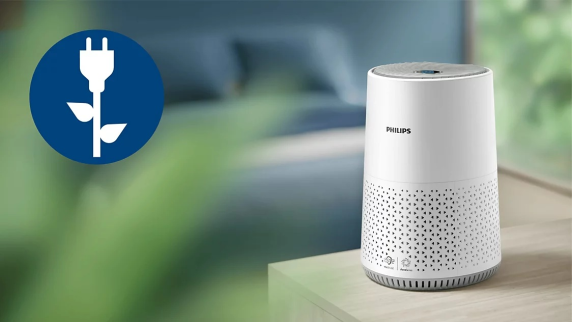 Philips  |  Air Purifier  |  AC0651 / 10 600 Series  |  12 W  |  Suitable for rooms up to 44 m²  |  White / Light gray