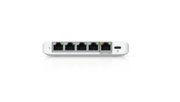 Ubiquiti  |  Flex Mini 2.5G  |  Flex Mini 2.5G Compact, 5-port 2.5G switch  |  Desktop  |  Managed L2+