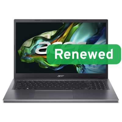 Acer Renewed Grade A  |  Aspire A515-48M-R6L6  |  15.6 "  |  7330U  |  8 GB  |  SSD  |  256 GB  |  AMD Radeon Graphics  |  Windows 11 Home  |  Keyboard language US