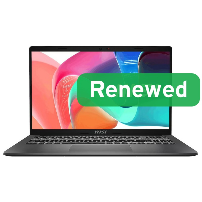 MSI Renewed Grade A  |  Modern 15 F13MG  |  15.6 "  |  i3-1315U  |  16 GB  |  SSD  |  512 GB  |  Intel UHD Graphics  |  Windows 11 Home  |  Keyboard language US