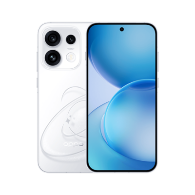 OPPO Reno16 Pro 5G (CPH2863)  |  Pop White  |  6.32 "  |  AMOLED  |  2640 x 1216 pixels  |  Mediatek  |  Dimensity 8550 Super  |  Internal RAM 12 GB  |  512 GB  |  Dual SIM  |  5G  |  Main camera resolution 200+50+50 MP  |  Secondary camera resolution 50 