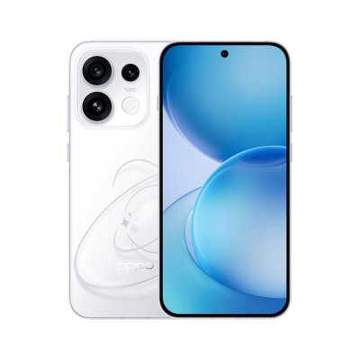 OPPO Reno16 Pro 5G (CPH2863)  |  Pop White  |  6.32 "  |  AMOLED  |  2640 x 1216 pixels  |  Mediatek  |  Dimensity 8550 Super  |  Internal RAM 12 GB  |  512 GB  |  Dual SIM  |  5G  |  Main camera resolution 200+50+50 MP  |  Secondary camera resolution 50 