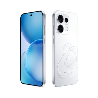 OPPO Reno16 Pro 5G (CPH2863)  |  Pop White  |  6.32 "  |  AMOLED  |  2640 x 1216 pixels  |  Mediatek  |  Dimensity 8550 Super  |  Internal RAM 12 GB  |  512 GB  |  Dual SIM  |  5G  |  Main camera resolution 200+50+50 MP  |  Secondary camera resolution 50 