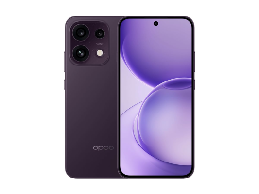 OPPO Reno16 F 5G (CPH2859)  |  Purple Black  |  6.57 "  |  AMOLED  |  2372 x 1080 pixels  |  Mediatek  |  Dimensity 7300 Energy  |  Internal RAM 8 GB  |  256 GB  |  Dual SIM  |  5G  |  Main camera resolution 50+50+8 MP  |  Secondary camera resolution 50 M