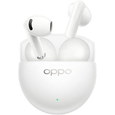OPPO Patiesi bezvadu austiņas  |  Enco Air5s  |  Bluetooth  |  Iekšējās  |  Mikrofons  |  Mēness balts  |  Troksni slāpējošs  |  Bezvadu