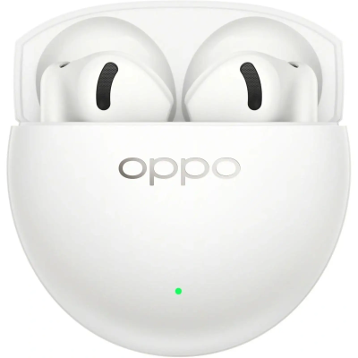 OPPO Patiesi bezvadu austiņas  |  Enco Air5s  |  Bluetooth  |  Iekšējās  |  Mikrofons  |  Mēness balts  |  Troksni slāpējošs  |  Bezvadu