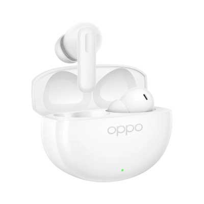 OPPO True wireless earphones  |  Enco Air5  |  Bluetooth  |  In-ear  |  Microphone  |  Glossy White  |  Noise canceling  |  Wireless