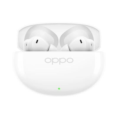 OPPO True wireless earphones  |  Enco Air5  |  Bluetooth  |  In-ear  |  Microphone  |  Glossy White  |  Noise canceling  |  Wireless