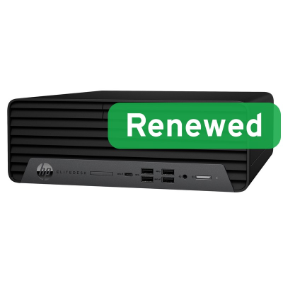 HP Renewed Grade C  |  EliteDesk 805 G6 SFF  |  AMD Ryzen 5 PRO  |  4650G  |  16 ГБ  |  SSD  |  256 ГБ  |  AMD Radeon Graphics  |  Windows 11 Pro
