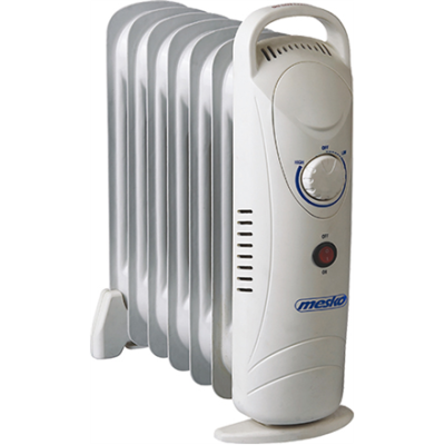 Mesko  |  MS 7804  |  Eļļas pildīts radiators  |  700 W  |  Jaudas līmeņu skaits 1  |  Balts